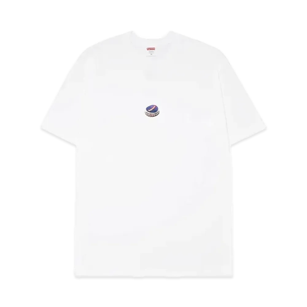 シュプリーム ボトル キャップ Tシャツ "ホワイト"