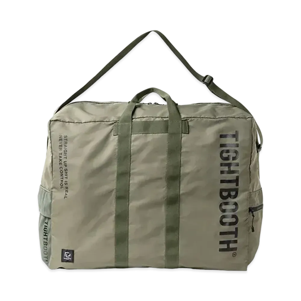 TIGHTBOOTH x RAMIDUS Pocketable Boston Bag "Olive"