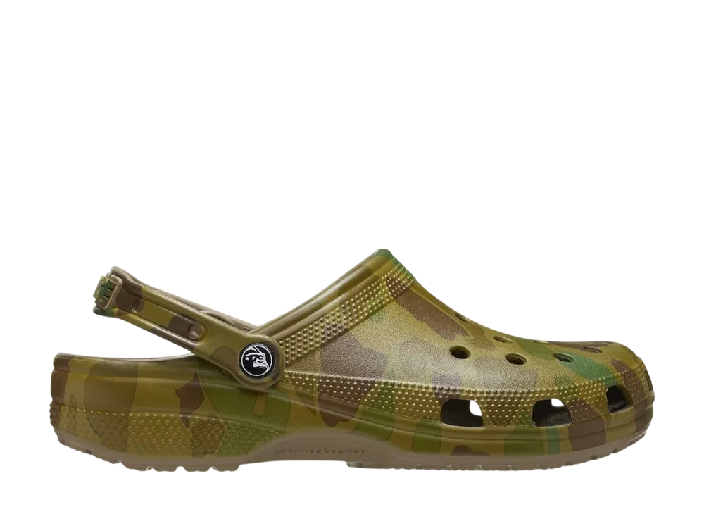 X-LARGE x Crocs Classic Clog "Green Camo"