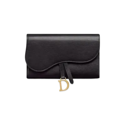 Dior Saddle Slim Wallet "Black"