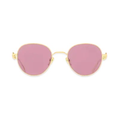 Louis Vuitton My LV Chain Small Round Sunglasses "Pink"
