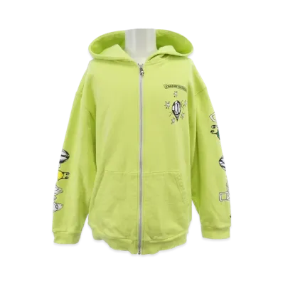 Chrome Hearts Matty Boy Zip Hoodie "Green"