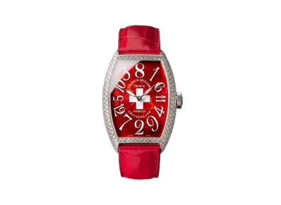 FRANCK MULLER Cintree Curvex Totally Switzerland Diamond