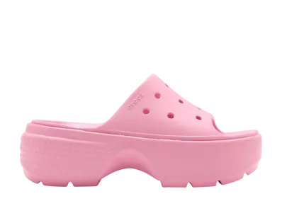 Crocs Stomp Slide "Pink Tweed"