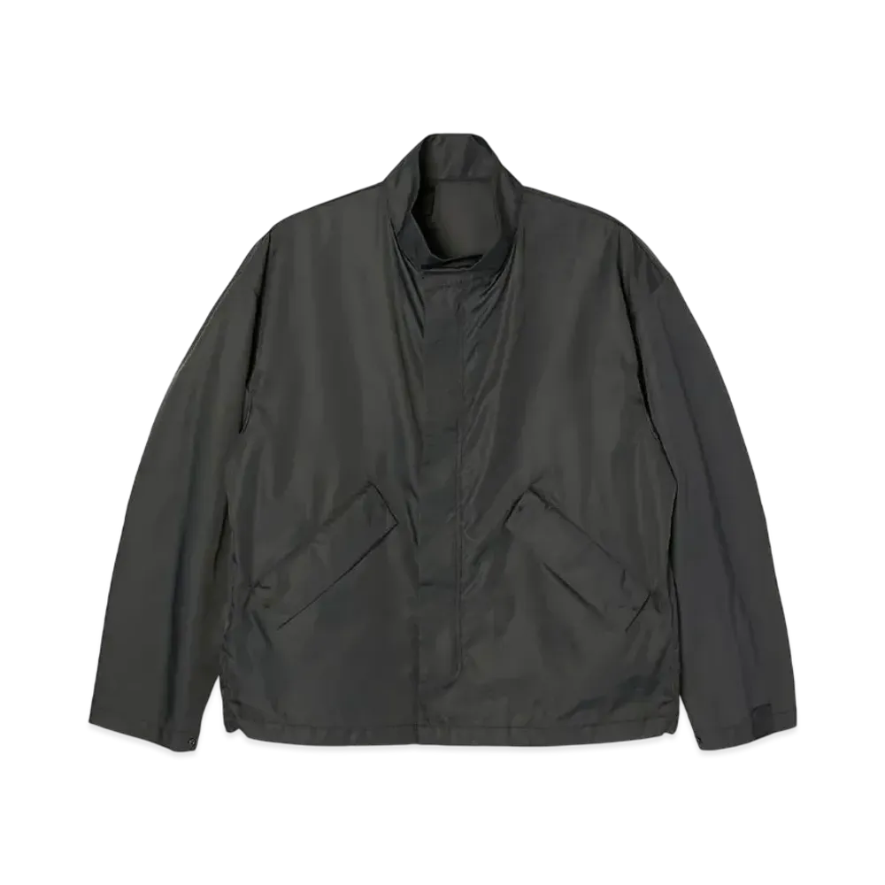 N.HOOLYWOOD Stand Collar Blouson "Charcoal"