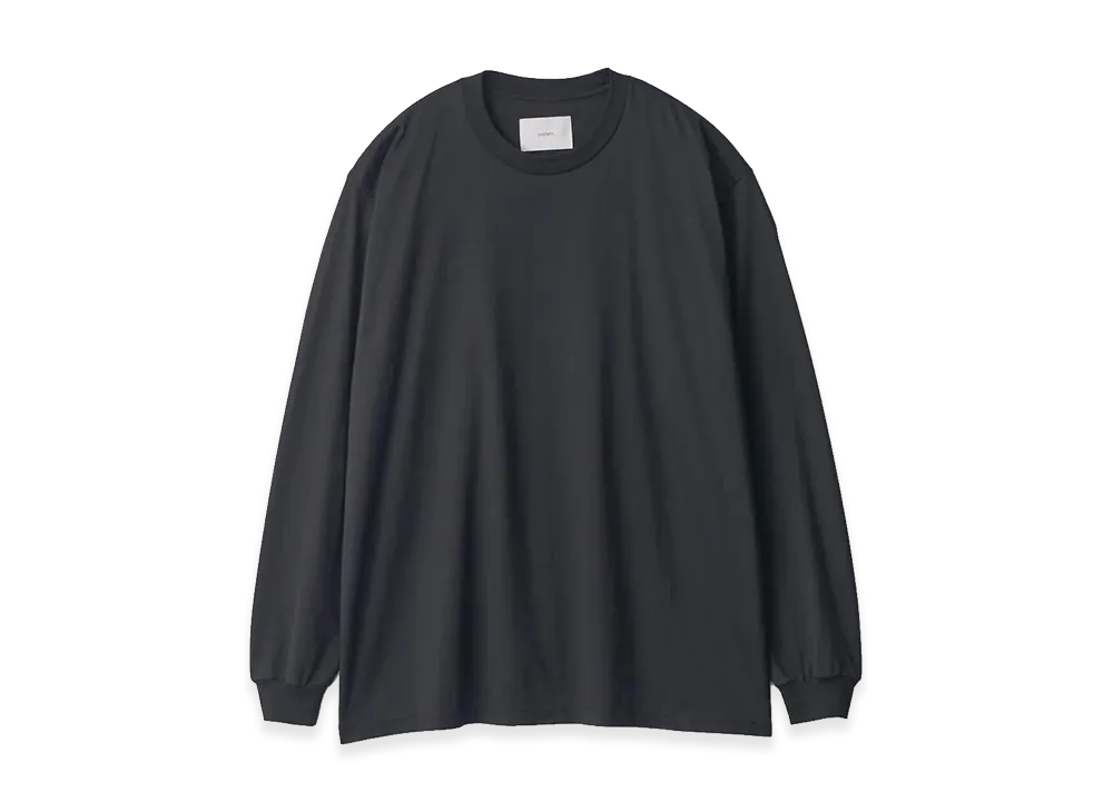 ssstein Suvin Cotton Basic LS Tee "Black"