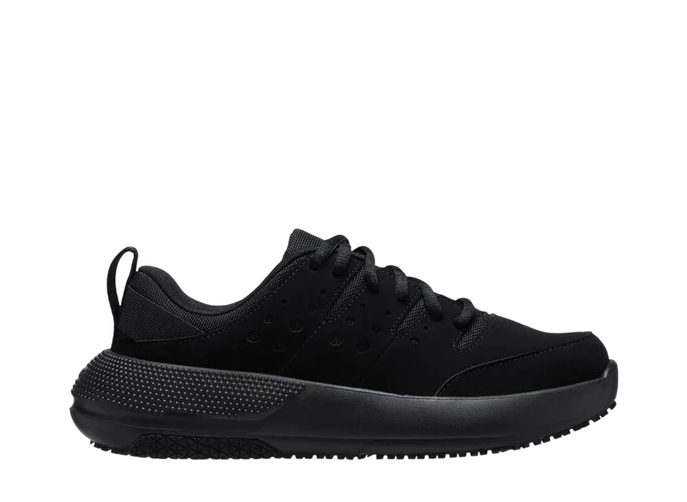 Crocs Women's On the Clock Work Sneaker "Triple Black"