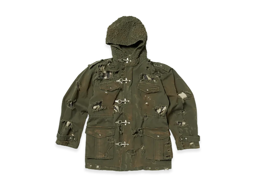 THUG CLUB TC Shadow Tribal M-65 Jacket "Khaki"