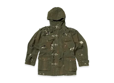 THUG CLUB TC Shadow Tribal M-65 Jacket "Khaki"