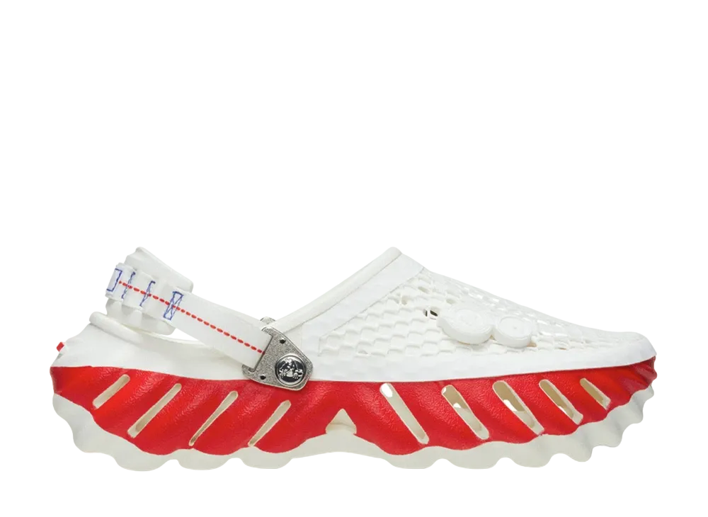 Kanghyuk x Crocs Echo Clog "White/Red"