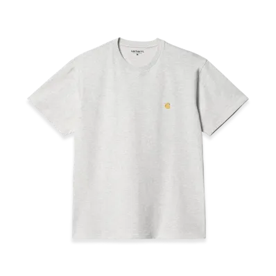 Carhartt WIP S/S Chase T-Shirt "Ash Heather / Gold"