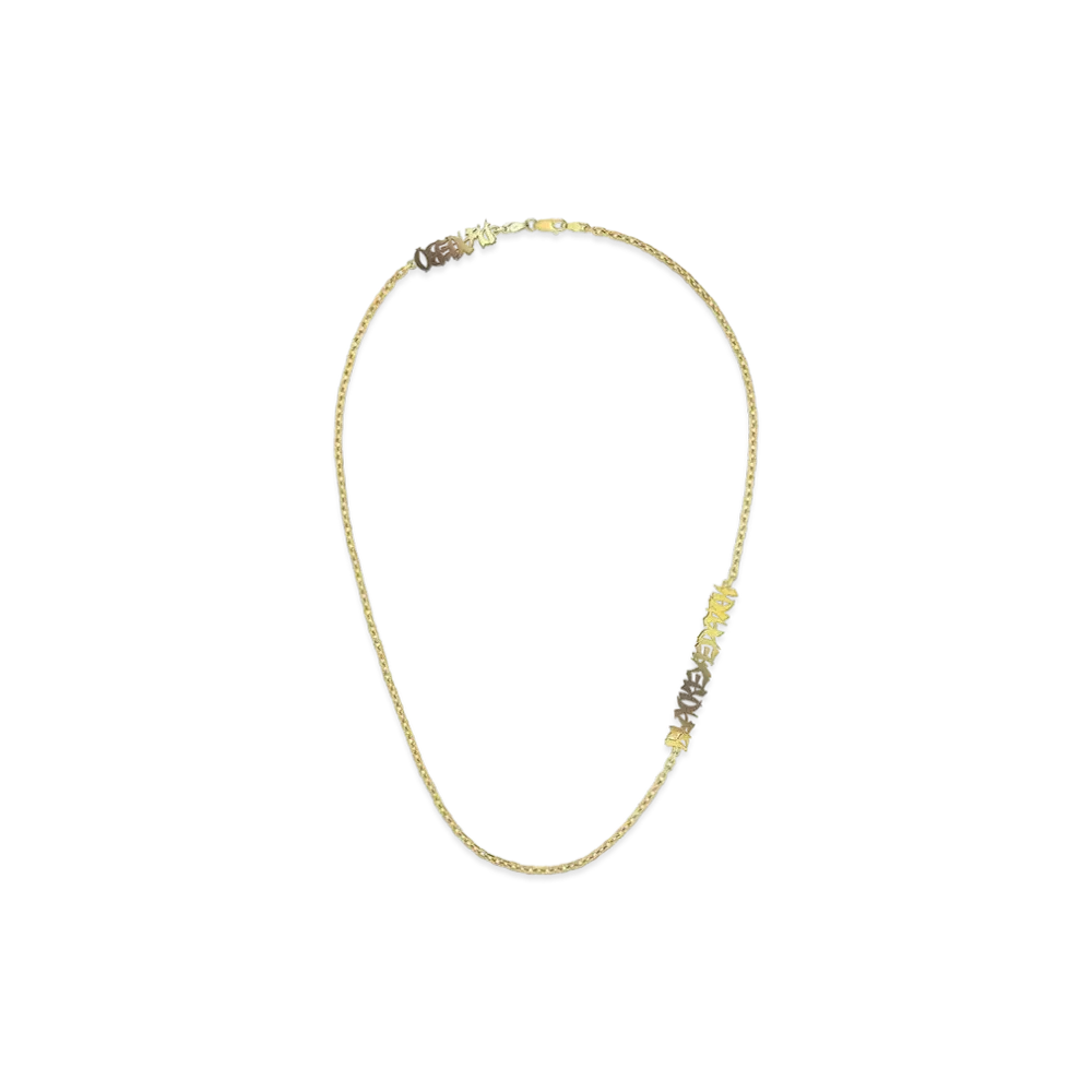 BlackEyePatch CAREERING Necklace "Gold"
