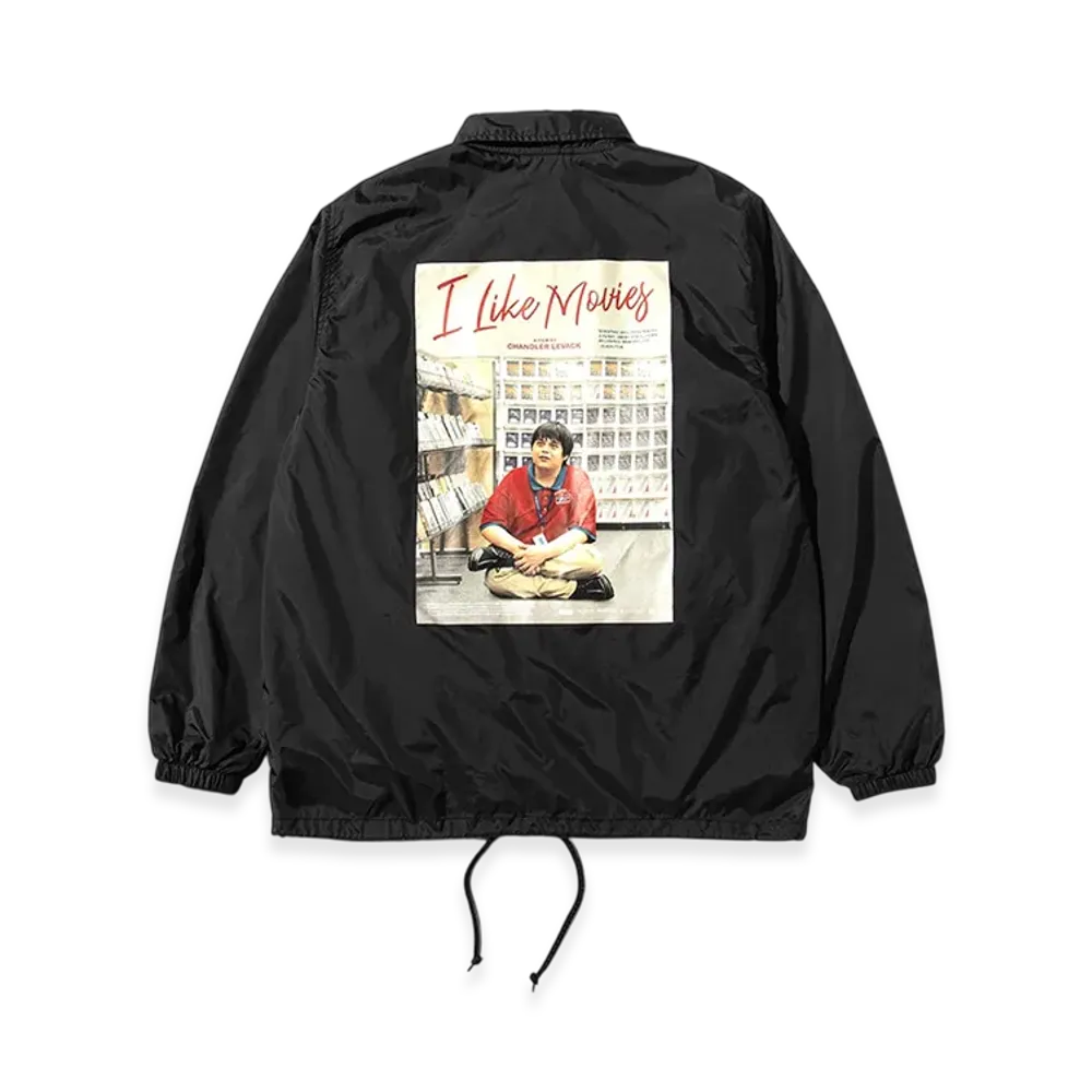 Weber x I Like Movies Re-Order Coach Jacket "Black"