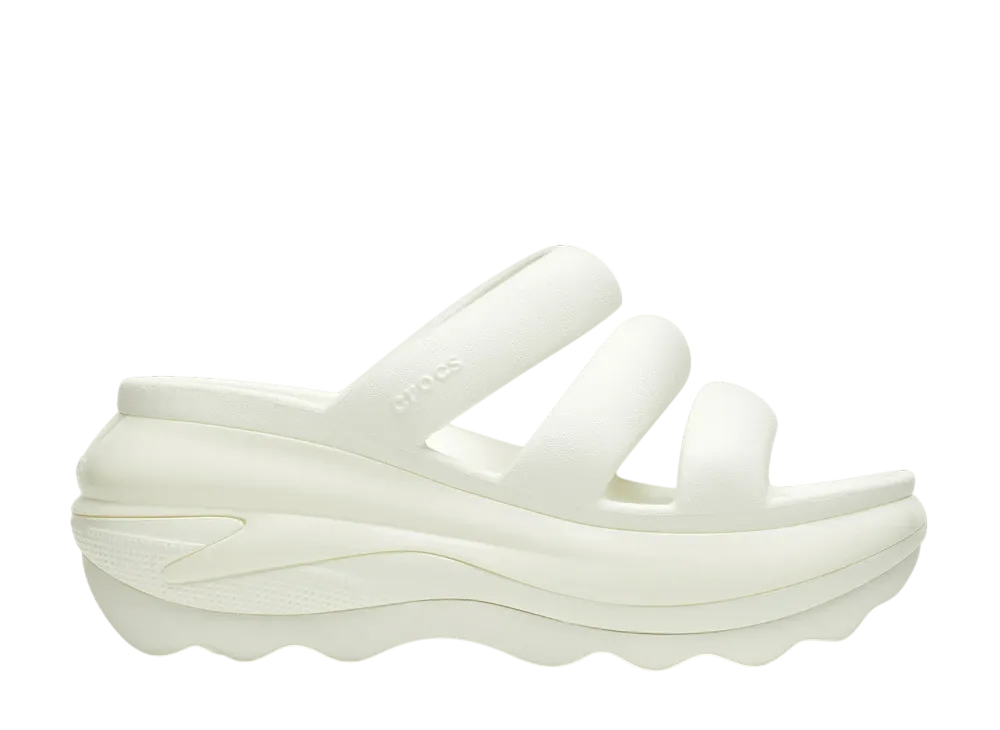 Crocs Mega Crush Triple Strap "Chalk"