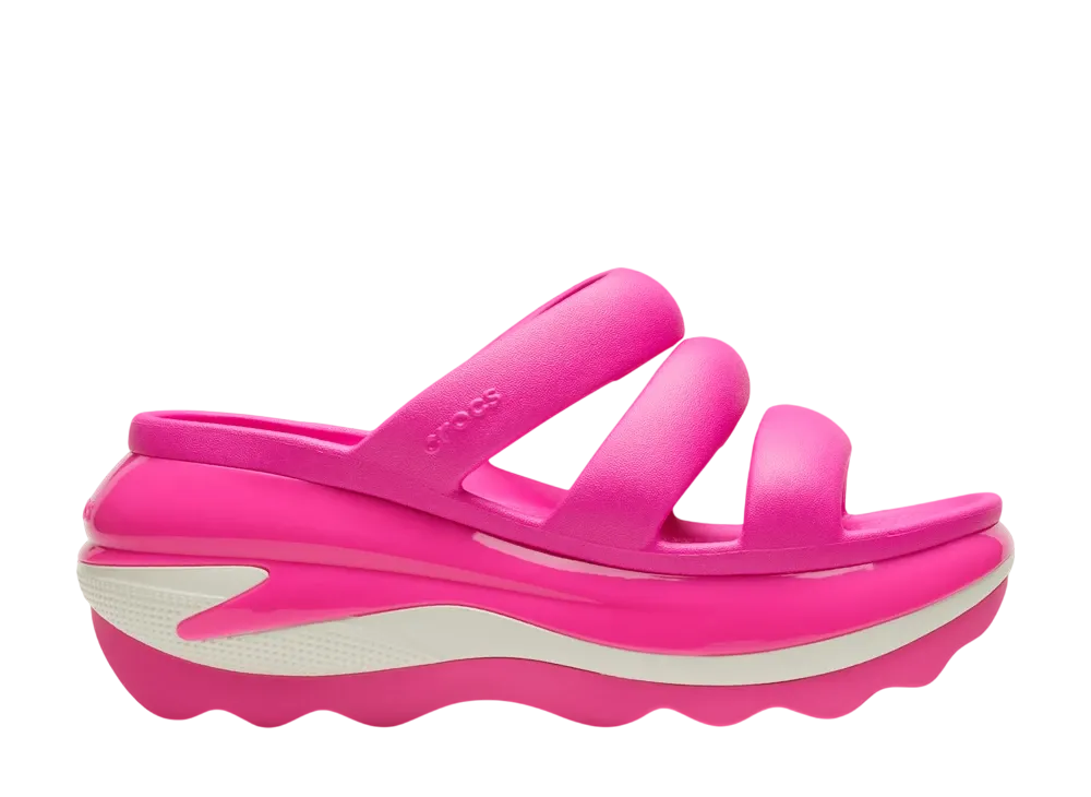 Crocs Mega Crush Triple Strap "Pink Crush"