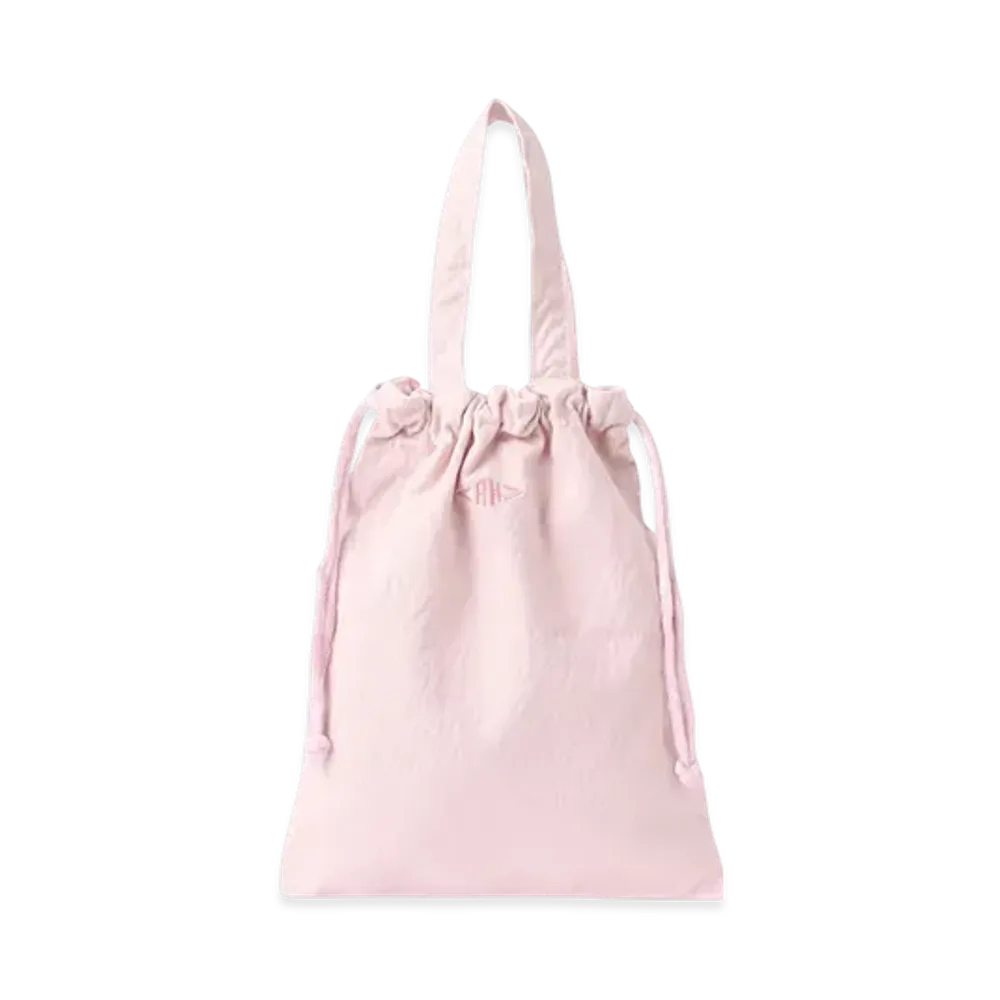 RHC Ron Herman 2 Way Drawstring Tote Bag (S) "Light Pink"