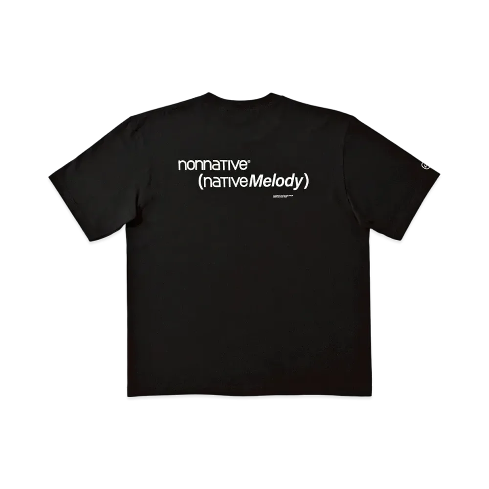 nonnative x ARTIST PROOF x FRGMT Native Melody SS T-Shirt "Black"