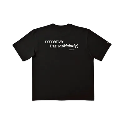nonnative x ARTIST PROOF x FRGMT Native Melody SS T-Shirt "Black"