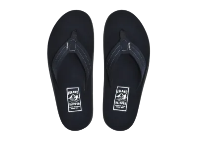 ISLAND SLIPPER Kekoa Ultrasuede Thong Outdoor Sandal "Navy" 20IB8202UN