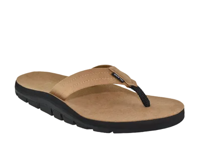 ISLAND SLIPPER Kekoa Ultrasuede Thong Outdoor Sandal "Spice" 20IB8202UN