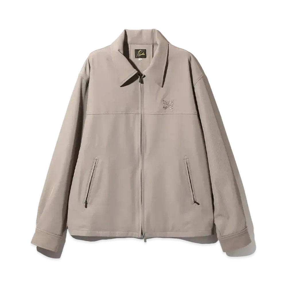 Needles Sport Jacket PE/R/PU Cavalry Twill "Beige"