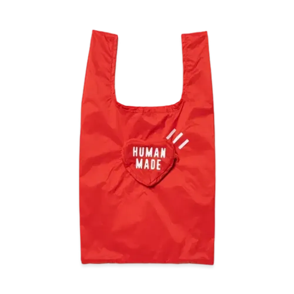 HUMAN MADE Packable Heart Shopper Small "Red"