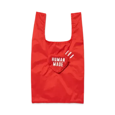 HUMAN MADE Packable Heart Shopper Small "Red"