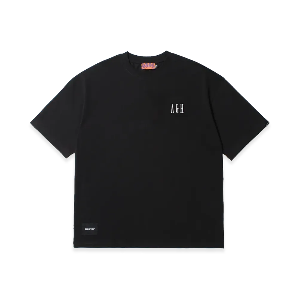 APHRODITEGANG Small AGH Logo Embroidery S/S Tee "Black"