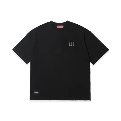 APHRODITEGANG Small AGH Logo Embroidery S/S Tee "Black"