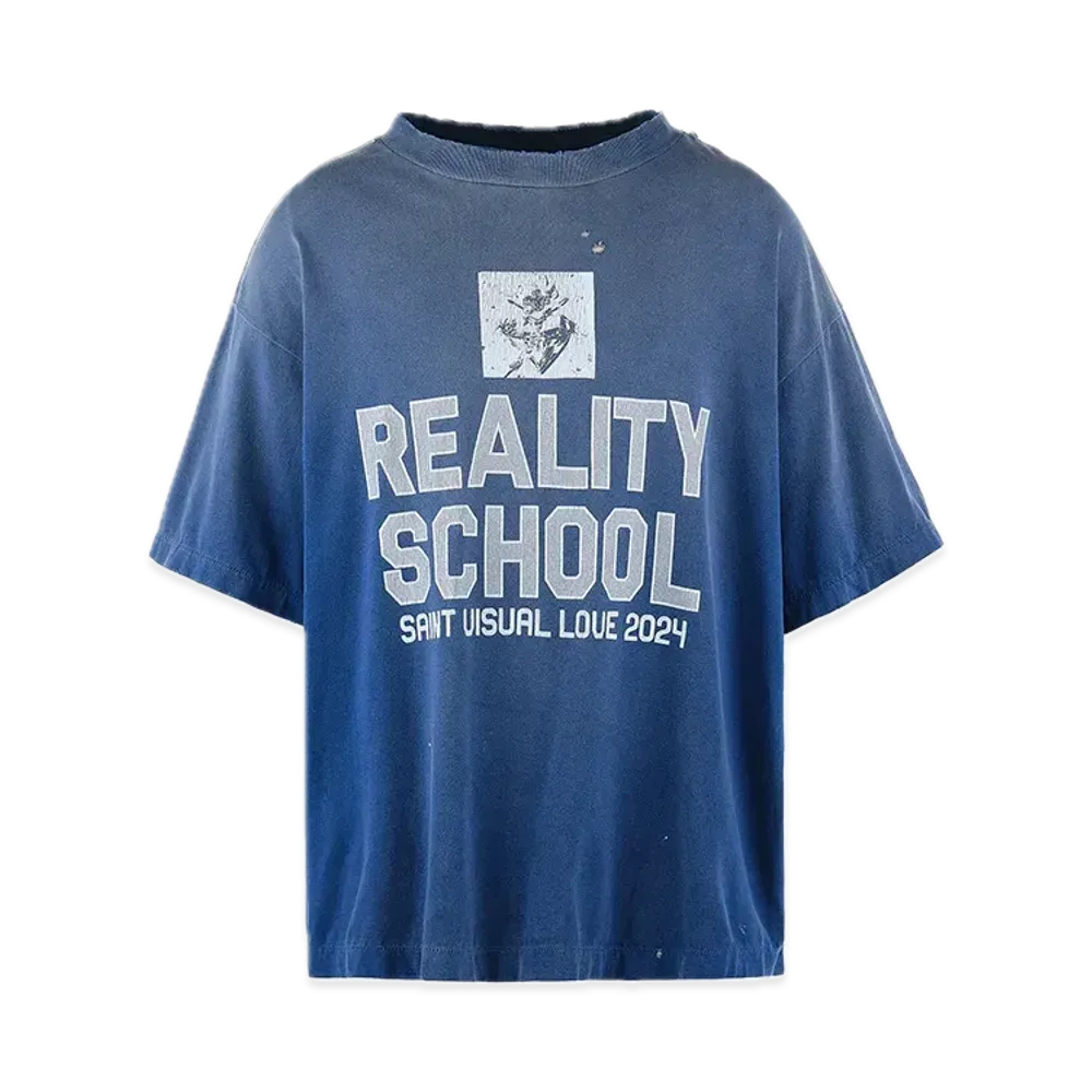 SAINT Mxxxxxx SS Tee Reality School "Navy" SM-HR8-0000-029