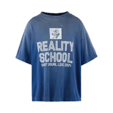 SAINT Mxxxxxx SS Tee Reality School "Navy" SM-HR8-0000-029