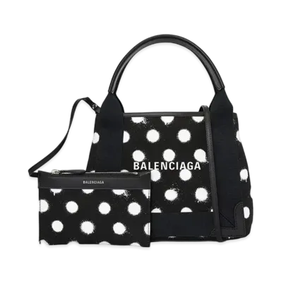 BALENCIAGA Cotton Handbag "Black"