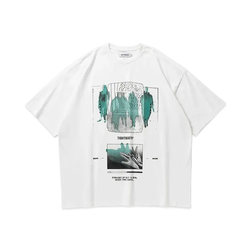 TIGHTBOOTH Shadow S/S T-Shirt "White"
