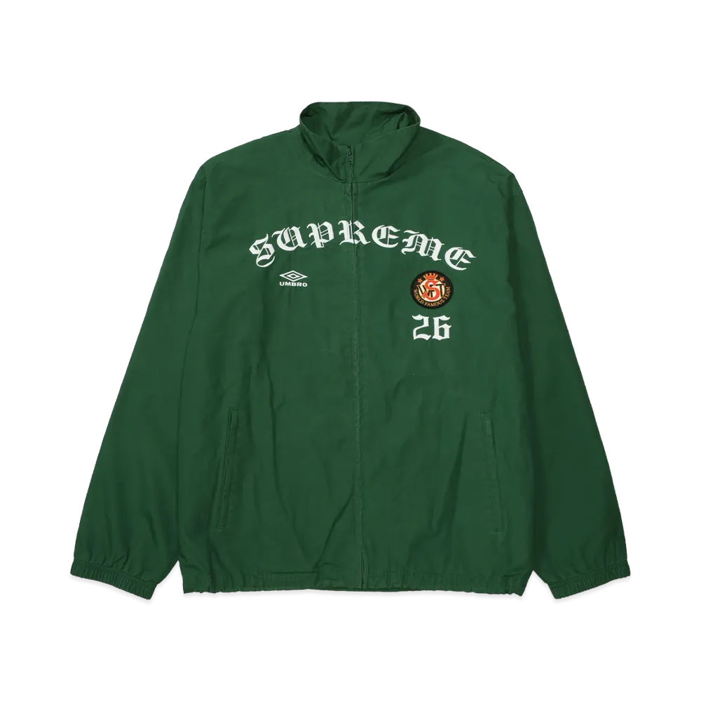 Supreme x Umbro Cotton Ripstop Track Jacket "Green"