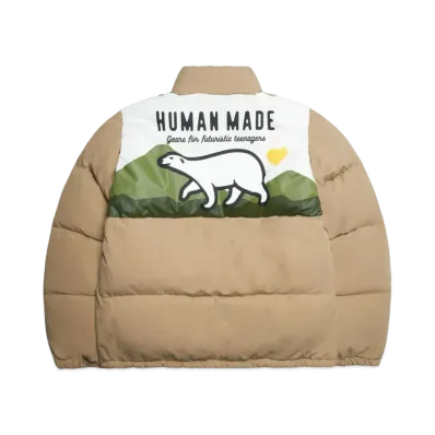 HUMAN MADE DOWN JACKET "Beige"