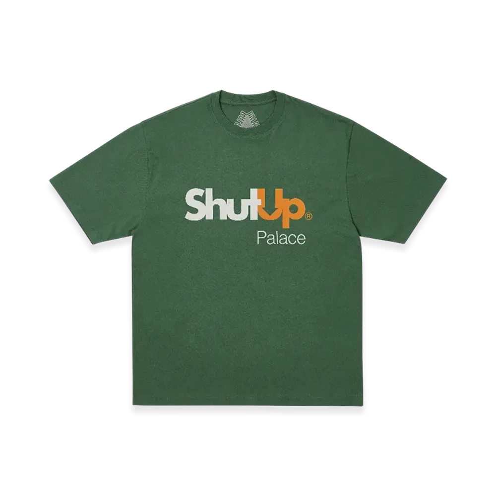 PALACE Shut Up T-Shirt "Green"