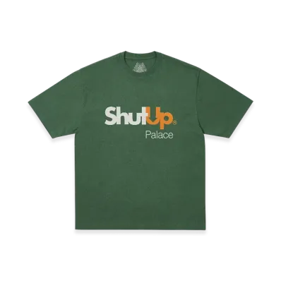PALACE Shut Up T-Shirt "Green"