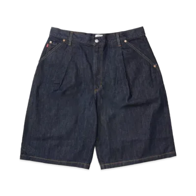 Nike Jordan x Levi's Baggy Denim Shorts "Rinsed Indigo"