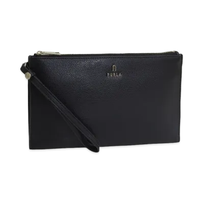 FURLA Camelia S Envelope Case Vittello Ares "Black"