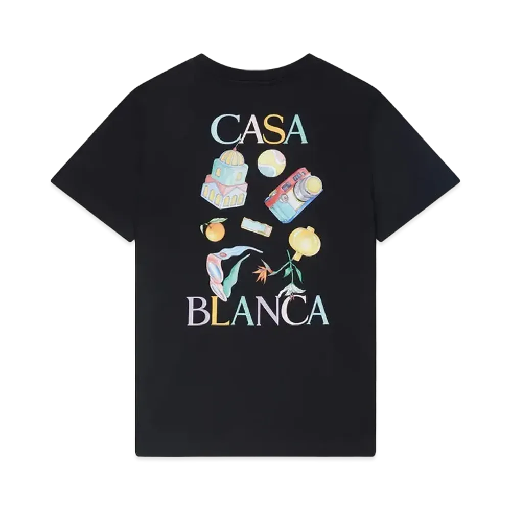 Casablanca Objets En Vrac T-Shirt "Black"