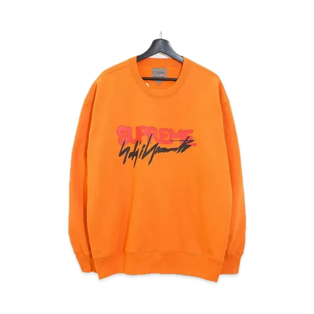 Supreme x Yohji Yamamoto Crewneck "Orange"