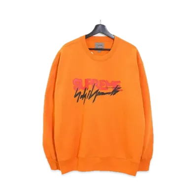 Supreme x Yohji Yamamoto Crewneck "Orange"