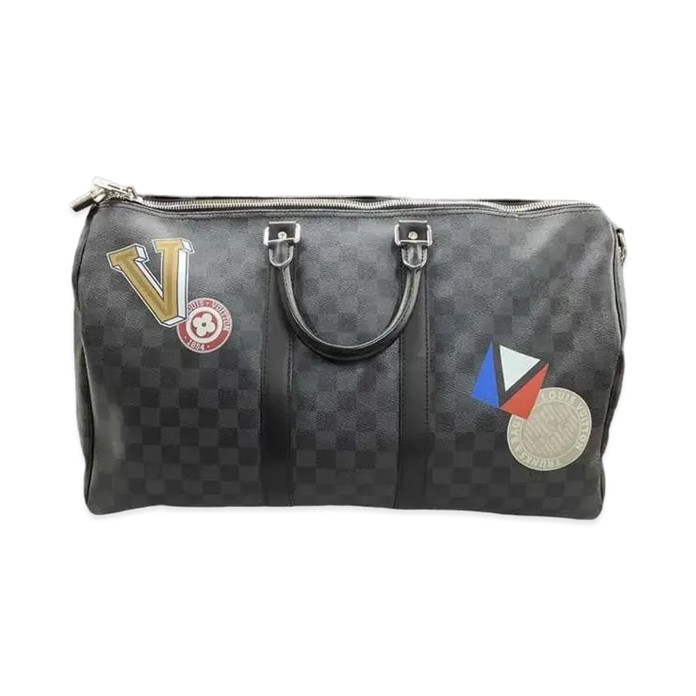 Louis Vuitton Keepall Bandouliere 45 Damier Graphite