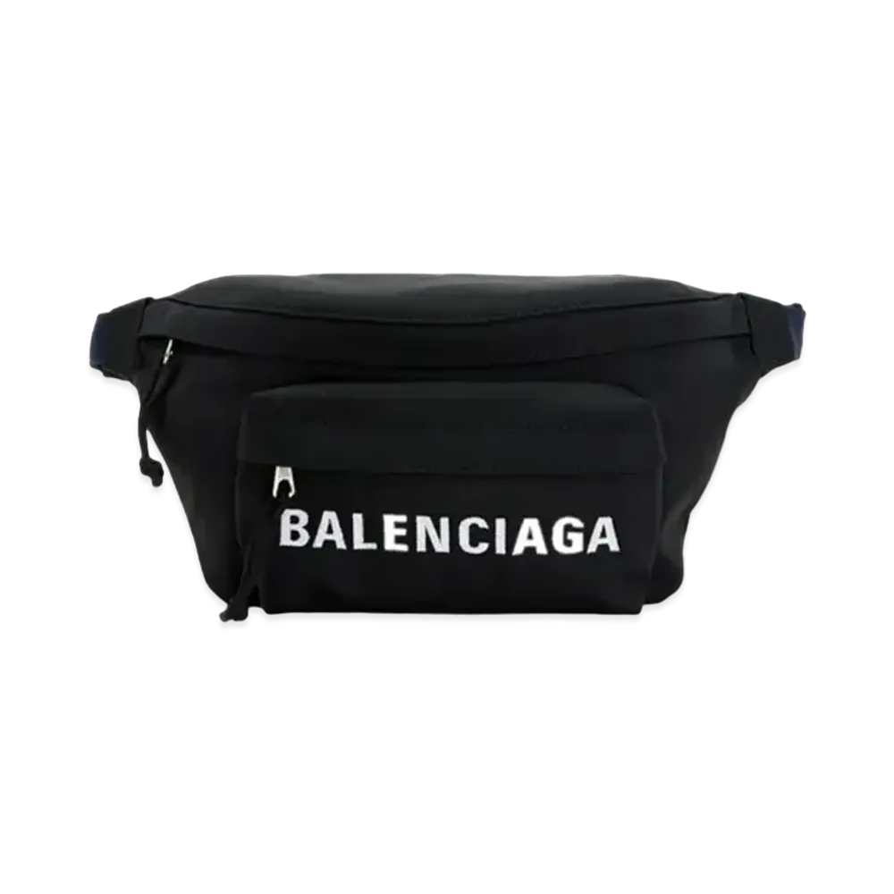 BALENCIAGA Nylon Waist Bag "Black"