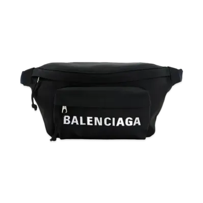 BALENCIAGA Nylon Waist Bag "Black"