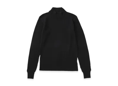 visvim Solar Waffle Skivvy L/S (Superfine) "Black"