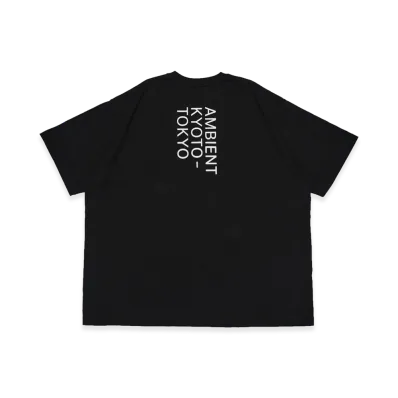 Graphpaper x AMBIENT KYOTO-TOKYO S/S Crew Neck Tee "Black"