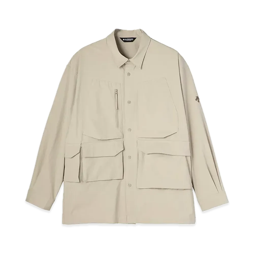DESCENTE ALLTERRAIN Cordura Long Sleeve Overshirt "Chino"