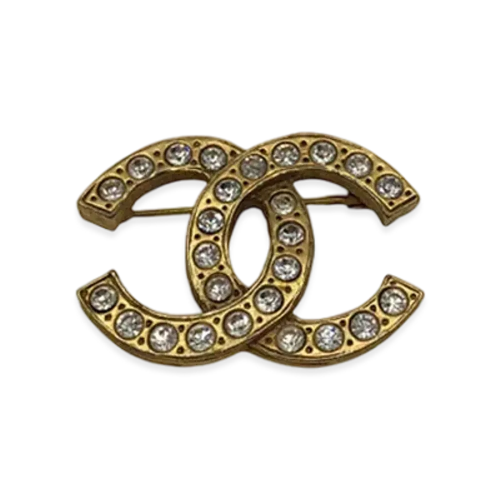 CHANEL Coco Mark Brooch "Gold"