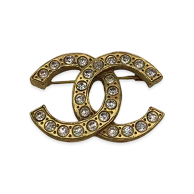 CHANEL Coco Mark Brooch "Gold"